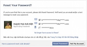 MẸO lấy lại mật khẩu facebook khi mất hoặc quên đơn giản