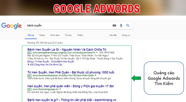 Chạy google adwords tại Đông Anh tăng khách hàng làm chủ doanh số