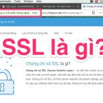 Chứng chỉ bảo mật SSL là gì?